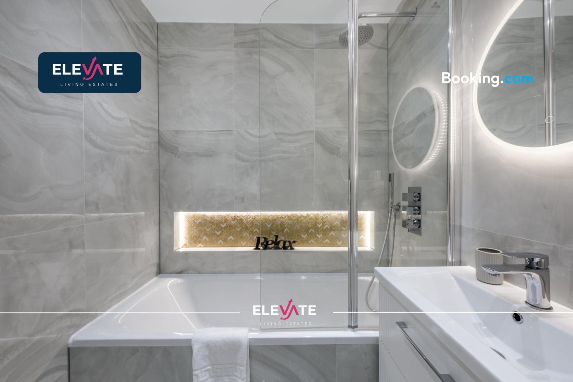 Premium Deals L Last-minute Escape L 1 X Super King Bed And 3 Single Beds L Wembley Stadium Location, Free Parking, Sleeps 8 L Elevate Living Estates Short Lets & Serviced Wembley