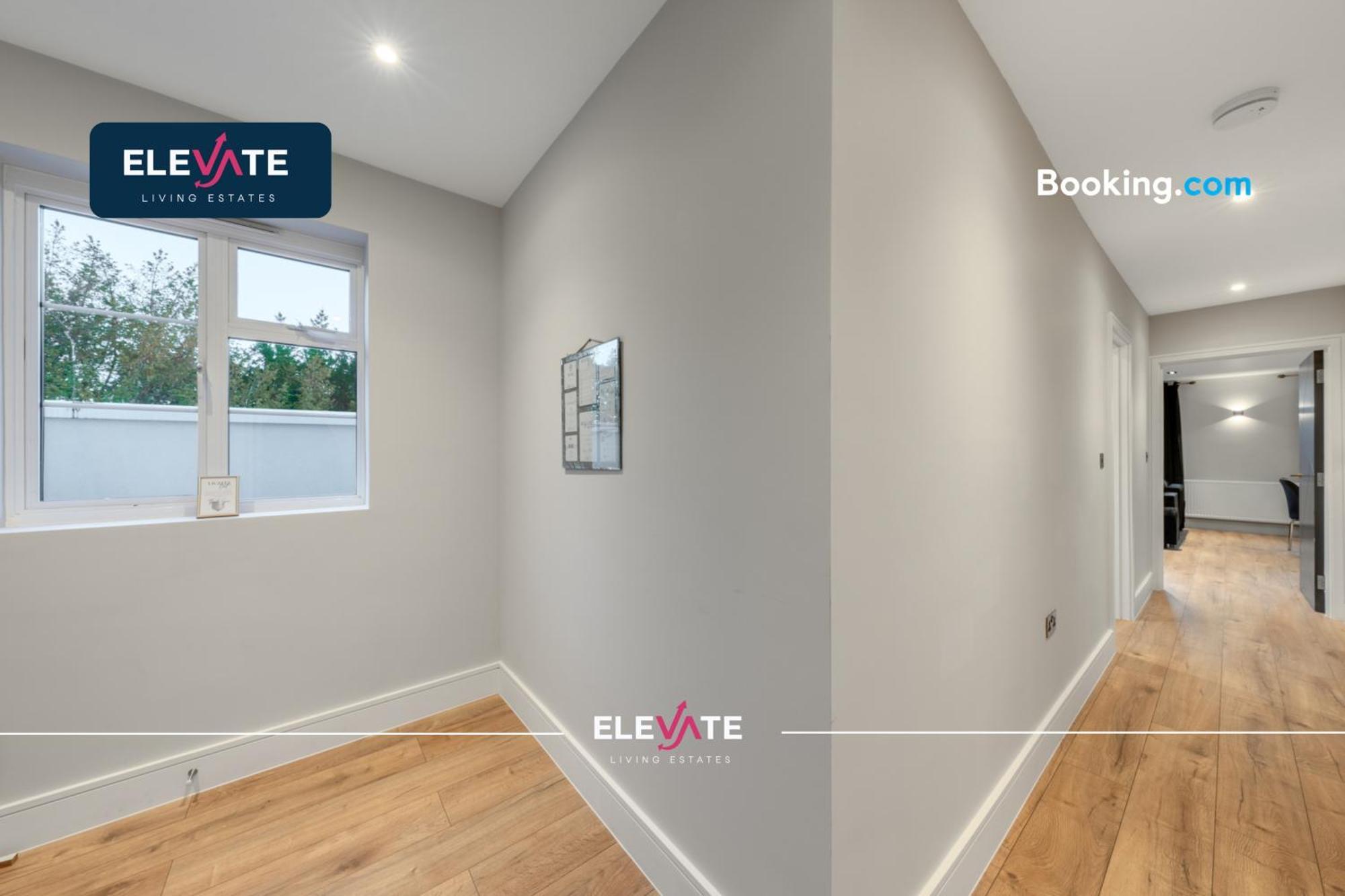 Premium Deals L Last-minute Escape L 1 X Super King Bed And 3 Single Beds L Wembley Stadium Location, Free Parking, Sleeps 8 L Elevate Living Estates Short Lets & Serviced Wembley * London